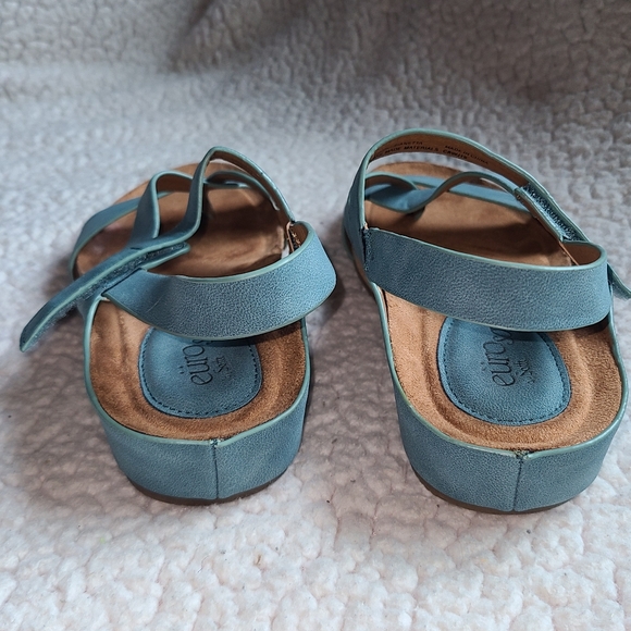 EuroSoft by Sofft Gianetta Dusty Teal women's sandal size 6 - Picture 6 of 8